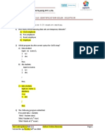 Base Unit Test Paper - 1 Solution