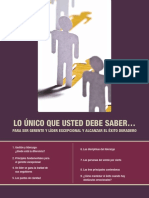 Resumenlibro Lo Unico Que Usted Debe Saber