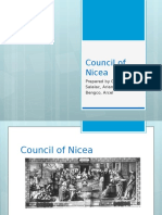 Council of Nicea: Prepared by Group 1: Salalac, Ariana N. Bengco, Arcel