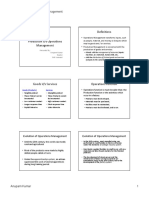 Production Vs Operations Management