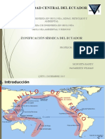 Zonificacion Sismica Del Ecuador