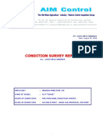 Pre Purchase Condition Survey Report On M V XINHE