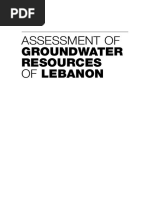 Assessment of Groundwater Resources of Lebanon