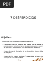 7 Desperdicios 