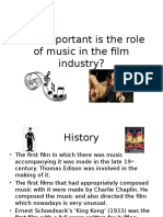 How Important Is The Role of Music in