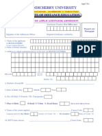 Pondicherry University: Directorate of Distance Education