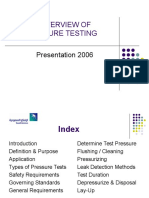 Pressure Testing Presentation