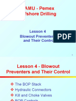 TAMU - Pemex Offshore Drilling: Lesson 4 Blowout Preventers and Their Control