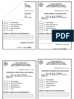 Feedback Forms