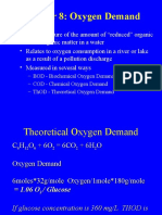 Chapter 8: Oxygen Demand