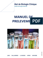 Manuel de Prélèvement 