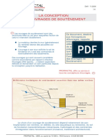 Conception Des Ouvrages Souterain