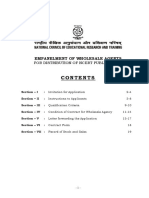 Empanelment of Wholesale Agents