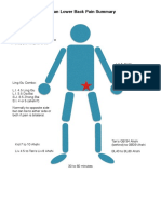 DR Tan Low Back Pain Summary