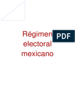 Régimen Electoral Mexicano