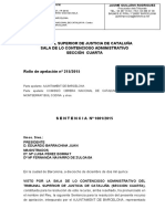 Sentència 1% Guanyada Per CCOO A L'ajuntament de Barcelona