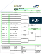 Torneo Invierno 2015 CUADROS