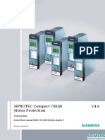 SIPROTEC Compact 7SK80 V4.6 Motor Protection: Technical Data Extract From Manual E50417-G1140-C344-A4, Chapter 4