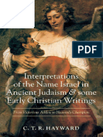 C. T. R. Hayward-Interpretations of The Name Israel in Ancient Judaism and Some Early Christian Writings - From Victorious Athlete To Heavenly Champion - Oxford University Press, USA (2005) DEC PDF