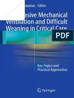 Noninvasive Mechanical Ventilation and Difficult Weaning in Critical Care 