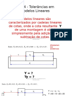 Capítulo 4-Toleranciamento em Modelos Lineares