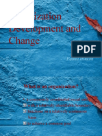 Organitational Development and Change