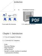 Computer Networks vs. Distributed Systems