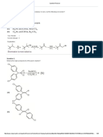 Question 1. Which of The Following Sets of Reagents Is Necessary To Carry Out The Following Conversion?