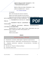 Orçamento Público-Elaboração, Acompanhamento e Fiscalização.