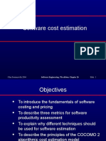 Software Cost Estimation