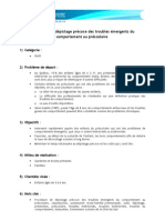 Procédure de Dépistage Précoce Des Troubles Émergents Du Comportement Au Préscolaire