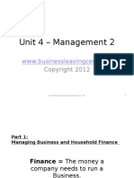 Unit 4 - Management 2