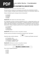 4º Ano Matemática Descritores Paic