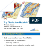  Trip Distribution Models TransCAD-1