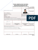 Fci Admit Card