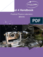 Physics Laboratory Handbook