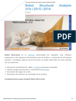 Descargar Robot Structural Analysis Professional 2016 - 2015 - 2014