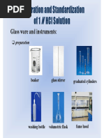 Standardization of HCL Solution