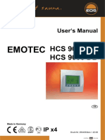 Sauna Controller Service Manual EOS HCS9003 en NL