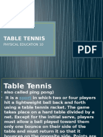 Table Tennis