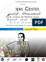 Catalogue Premiers Gestes. Jeune Cinéma de Méditerranée