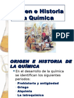 Origen e Historia de La Química