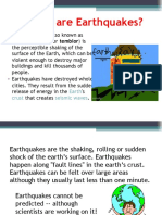 On Earthquake