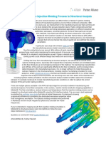 The Influence of The Injection Molding Process in Structural Analysis