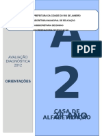 Simulado Avaliação Diagnóstica 2 Ano Língua Portuguesa