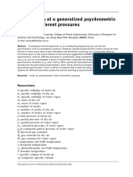 Generalized Psychrometric Chart