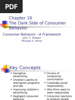 Chapter 16-Dark Side of Consumer Behaviour