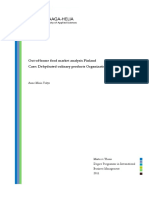 Master S Thesis OOH Food Market Analysis Dehydrated Culinary Products PUBLIC VERSION