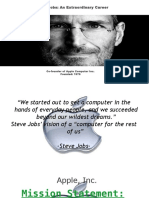 Welcome To Apple : Steve Jobs: An Extraordinary Career