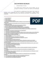 Contabilidade Geral - Como Entender Balanços